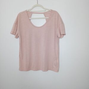 Nike yoga blush top size medium